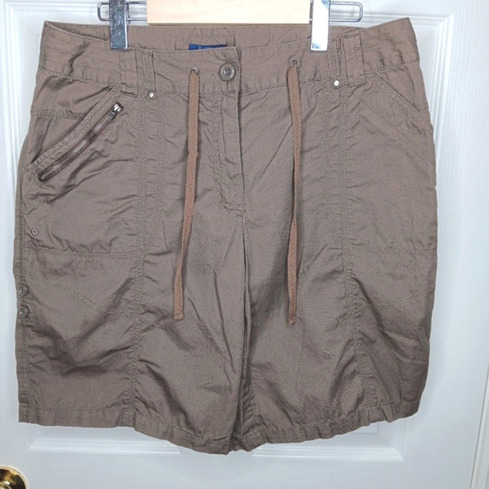 Reitmans Women's Khaki Bermuda Shorts Cotton Size 13 Casual